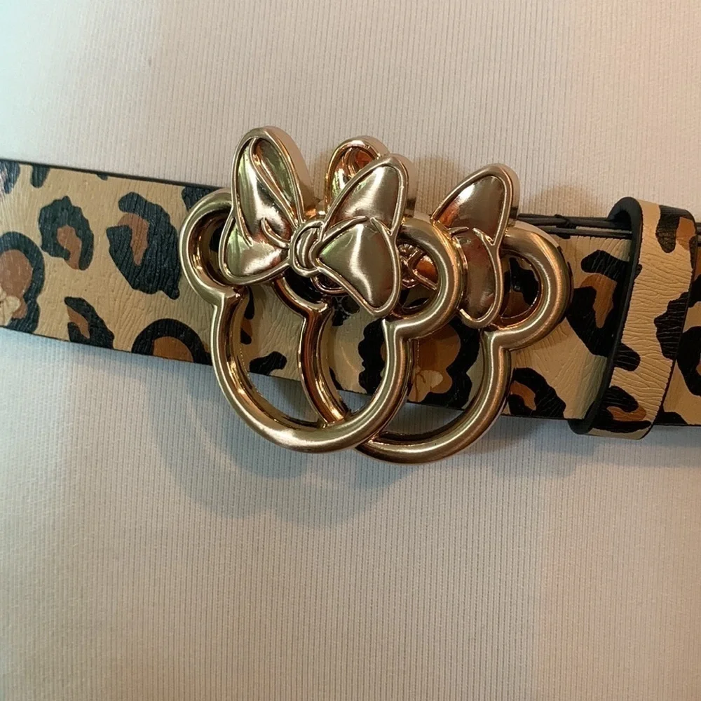 Disney girls belt animal print 41” long